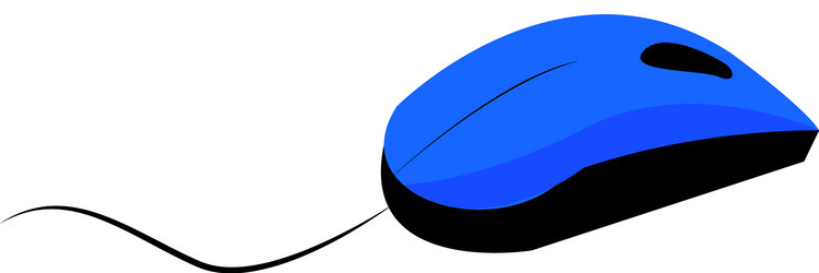 a computer mouse or color vector image