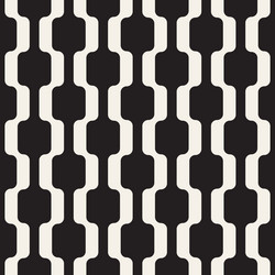 seamless pattern repeating geometric elements vector image