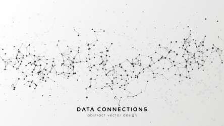 Abstract Mesh Network vector image