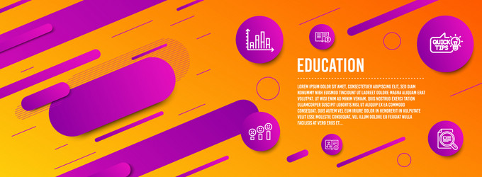 Technical algorithm education idea and diagram vector