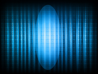 binary code background vector image