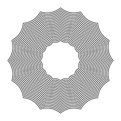 Circle design element vector
