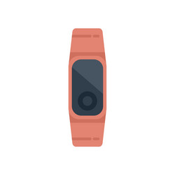 modern smartwatch presenting empty display screen vector image