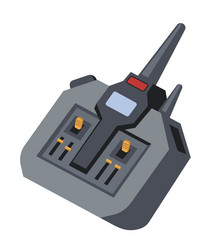 remote controller for drone or joystick game vector image