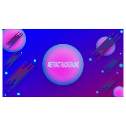 modern abstract design template with background vector image