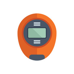 digital timer icon showing time passing by quickly vector image