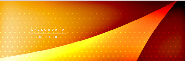 flowing waves with 3d shadow effects and fluid vector image