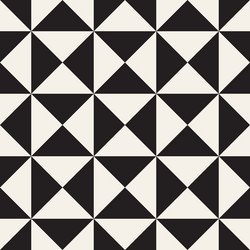 seamless pattern repeating geometric elements vector image