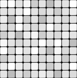 abstract background of different blocks vector image