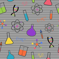 A seamless pattern various elements dealing vector