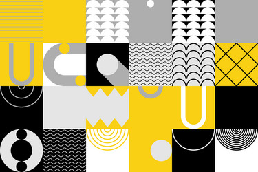 memphis abstract pattern design vector image