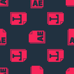 set text file document and ae vector image