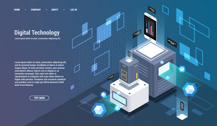 computation of big data center information vector image