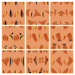abstract simple pattern hand drawn for your design vector