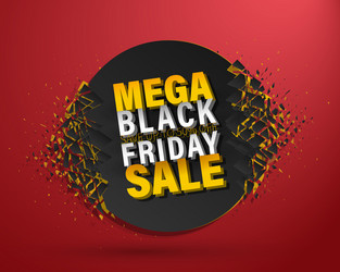 Black friday sale vector