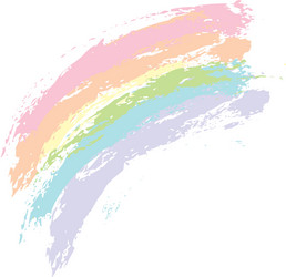 Grunge rainbow Royalty Free Vector Image - VectorStock