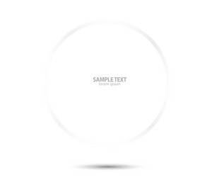 abstract lines in circle form design element vector image