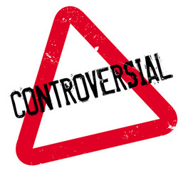 Controversial Simbols Controversial rubber stamp Royalty Free Vector Image