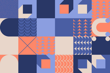 abstract pattern design elements vector image