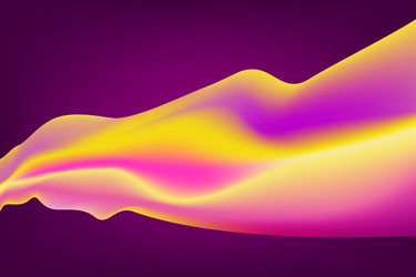 Abstract Colorful Curve Gradient Background vector