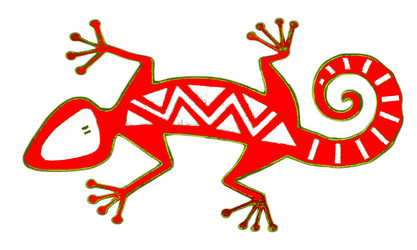 Green salamander Royalty Free Vector Image - VectorStock