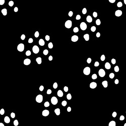 seamless polka dots pattern abstract background vector image