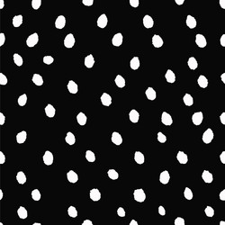 seamless pattern with white dots vector image