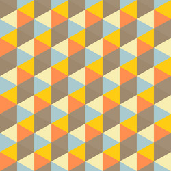 Abstract geometric seamless pattern vector