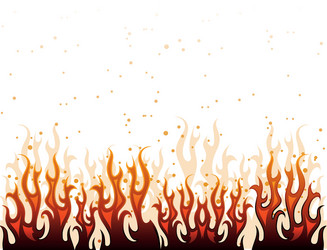 Fire Flame Print Pattern Backpack