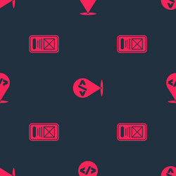 set ui or ux design and front end development vector image