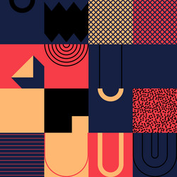 abstract pattern design elements vector image