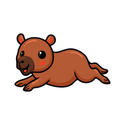 Capybara - Capivara Desenho Kawaii - Free Transparent PNG Clipart