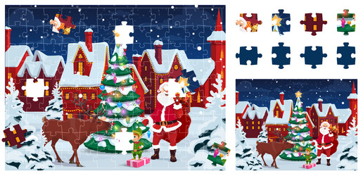 Jigsaw Puzzle Pieces Templates Template Vector Images (over 12,000)