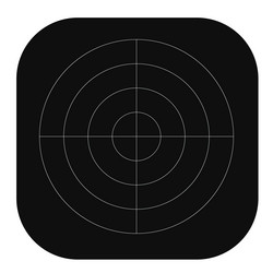 Polar circular grid mesh pie chart graph element vector