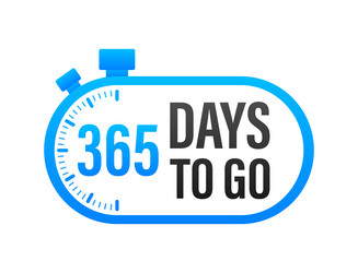 3 days to go countdown timer clock icon time vector