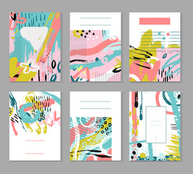 Abstract Sketch Patterns vector image