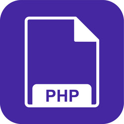 php icon vector