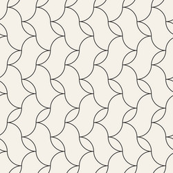 seamless pattern repeating geometric elements vector image
