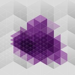 geometry in architecture vector image