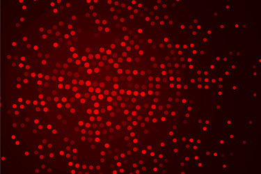 Abstract card background circle red dots vector