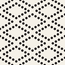 Seamless pattern repeating geometric elements vector