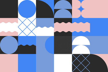 Abstract pattern design elements vector