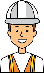 Builder constructor with helmet character vector