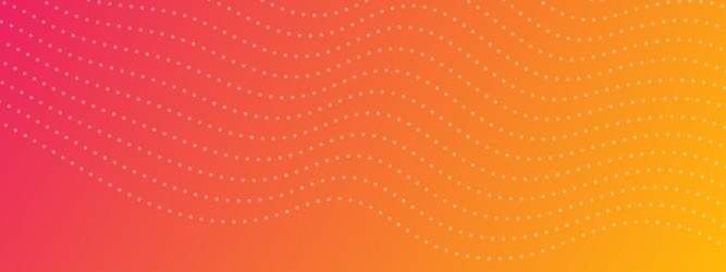 Gradient background with halftone dots vector