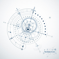 Technical plan abstract engineering draft for use vector