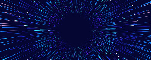 Abstract starburst dynamic motion lines circular vector