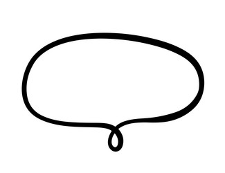 chat speech bubble message text cloud shape vector image