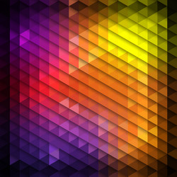 Abstract background of triangles vector