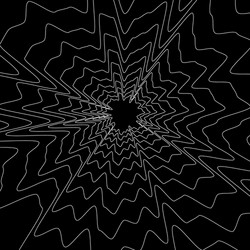 concentric circular pattern random burst vector image