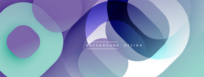 abstract background with layered translucent vector image